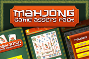 Mahjong Game Assets Pack, an Object Graphic by pzUH (Thumbnail 1 of 3)