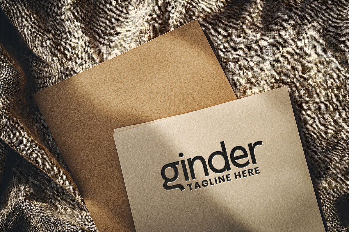 Logo Mockup On Craft Paper, a Product Mockup by GenesisCreativeCo (Photo 1 of 3)