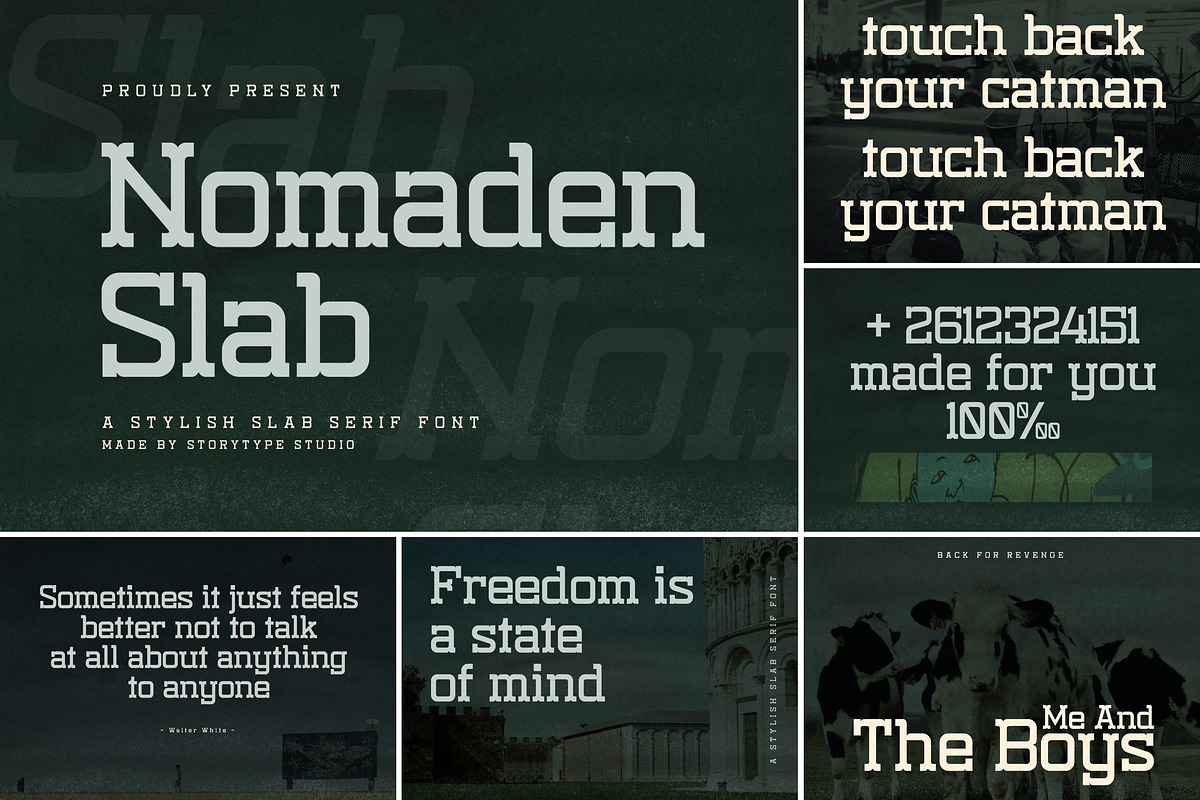 SALE ! Unique Slab Serif Font Bundle, a Serif Font by Storytype Studio (Photo 10 of 11)