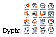 Marketing Icon Set, a Duotone Icon by Eklip Studio (Thumbnail 3 of 4)