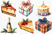 Watercolor Christmas Men's Birthday, an Illustration by Canvas Craft (Thumbnail 3 of 8)