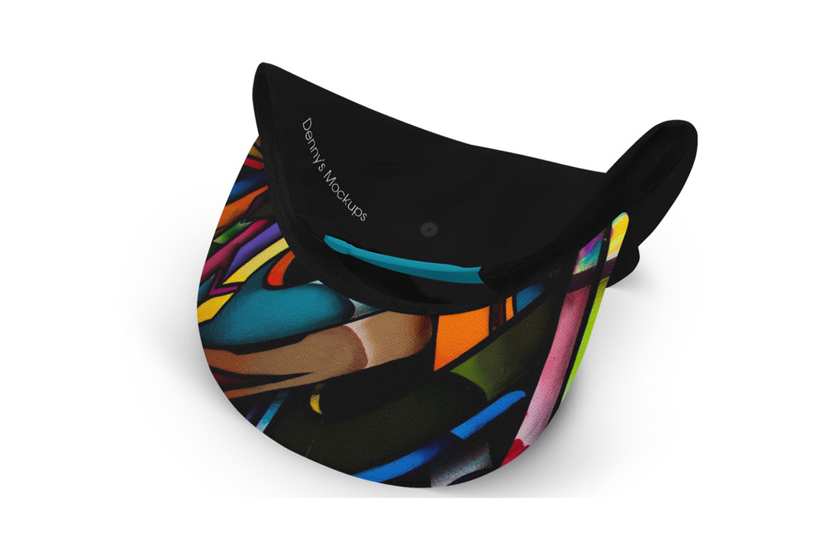 Snapback Cap Mockup, a Product Mockup by Denny's Mock-ups (Photo 6 of 12)
