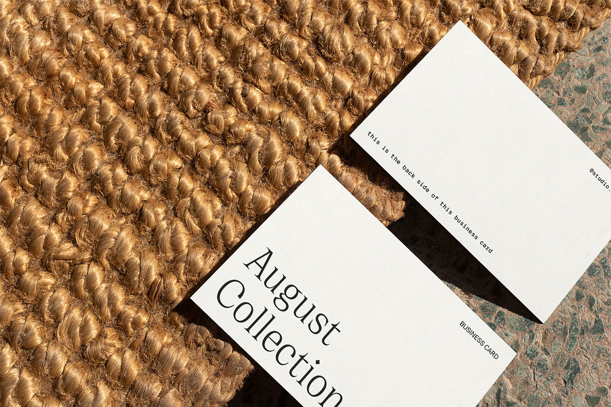 Business Card Mockup Set (3), a Templates & Theme by StudioModra (Photo 2 of 6)