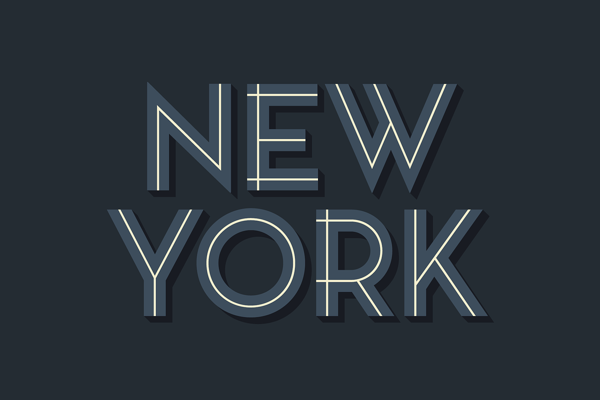Pontiac Inline Font Collection, a Sans Serif Font by S&C Type (Photo 7 of 10)