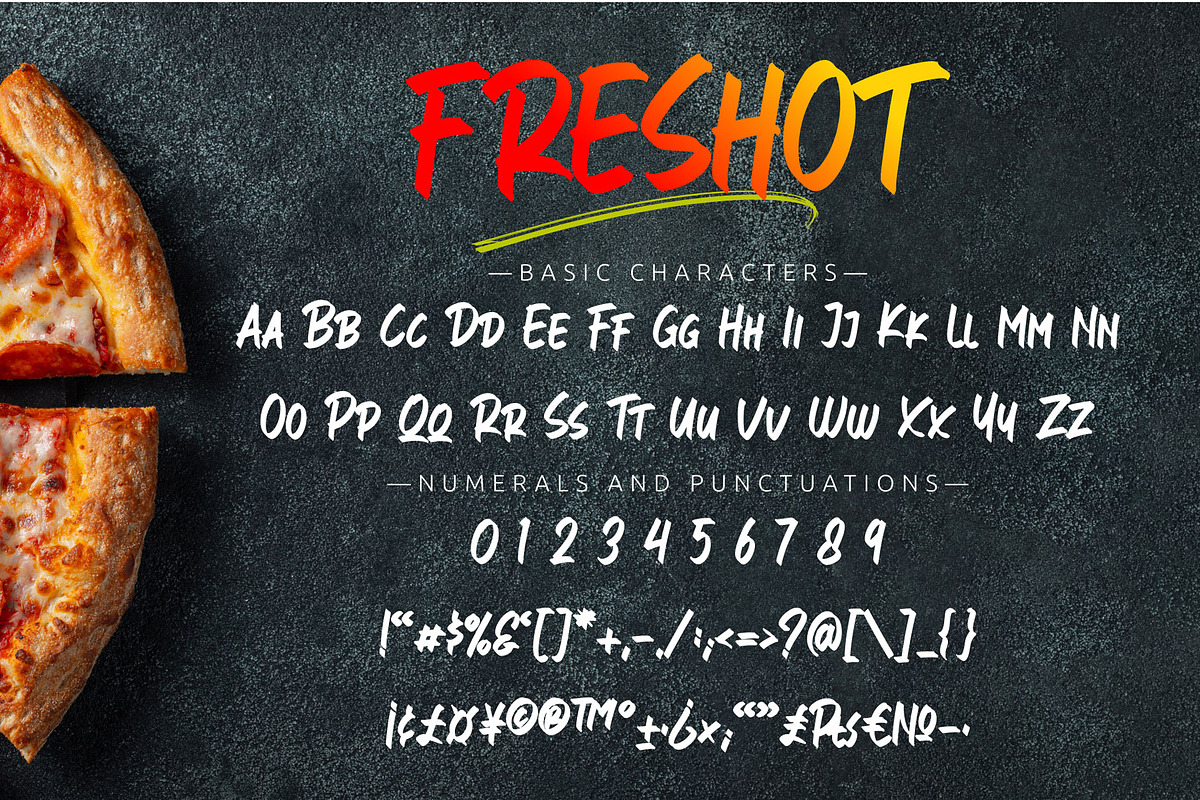 Freshot, a Font by Omotu Studio (Photo 10 of 12)