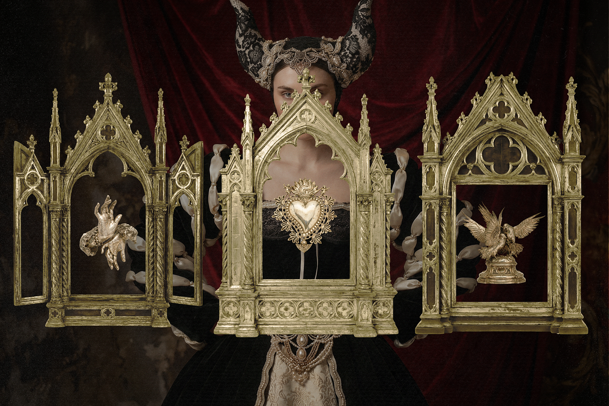 Gothic Medieval Frames, an Object Graphic by The Flossy Finch (Photo 14 of 21)