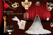 Curtain Call — Opera Collage Kit, an Object Graphic by Anzhelika (Thumbnail 3 of 10)