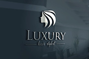 Luxury Hair stylist Logo, a Branding & Logo Template by Graphic Origin (Thumbnail 4 of 4)