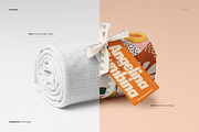 Jersey Fabric Roll Mockup & Ribbon, a Merchandise Mockup by creatsy5 (Thumbnail 3 of 6)