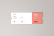 Ticket Mockups, a Print Template by artimasa (Thumbnail 2 of 6)