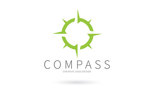 Compass logo, a Branding & Logo Template by Logocreative