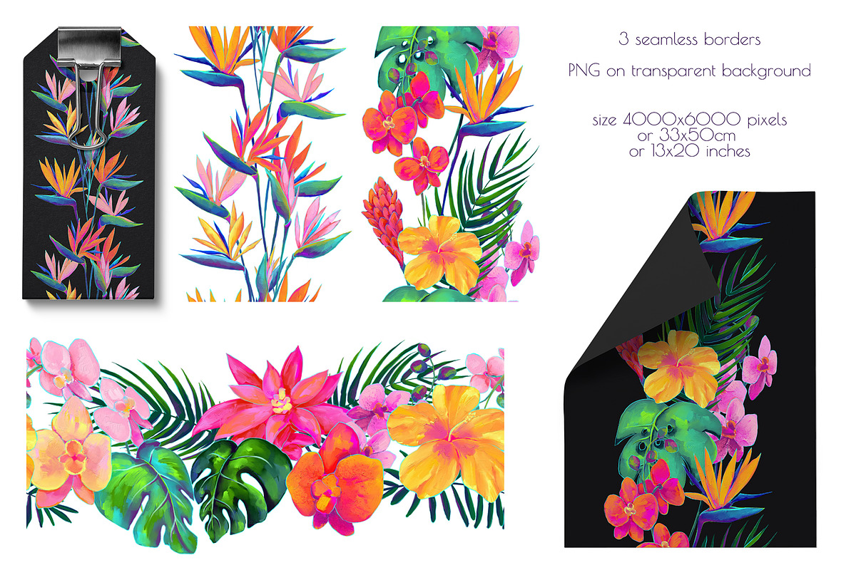 Birds of Paradise graphics/patterns, a Pattern Graphic by Salted Galaxy (Photo 11 of 14)