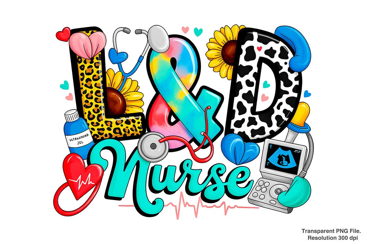 Labor and Delivery Nurse PNG, a Graphic by Clipart Bloom (Photo 1 of 2)