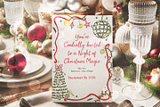 Whimsical Vintage Christmas Clipart, an Illustration by ollalya (Thumbnail 8 of 9)