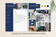 Interior designer resume portfolio, a Resume Template by Stanin Studio (Thumbnail 3 of 10)
