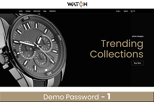 Watch Time Shopify Theme