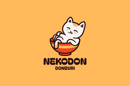 Nekodon Logo Template