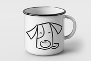 Black and white cartoon animals set., an Animal Illustration by DeShoff Art (Thumbnail 2 of 4)
