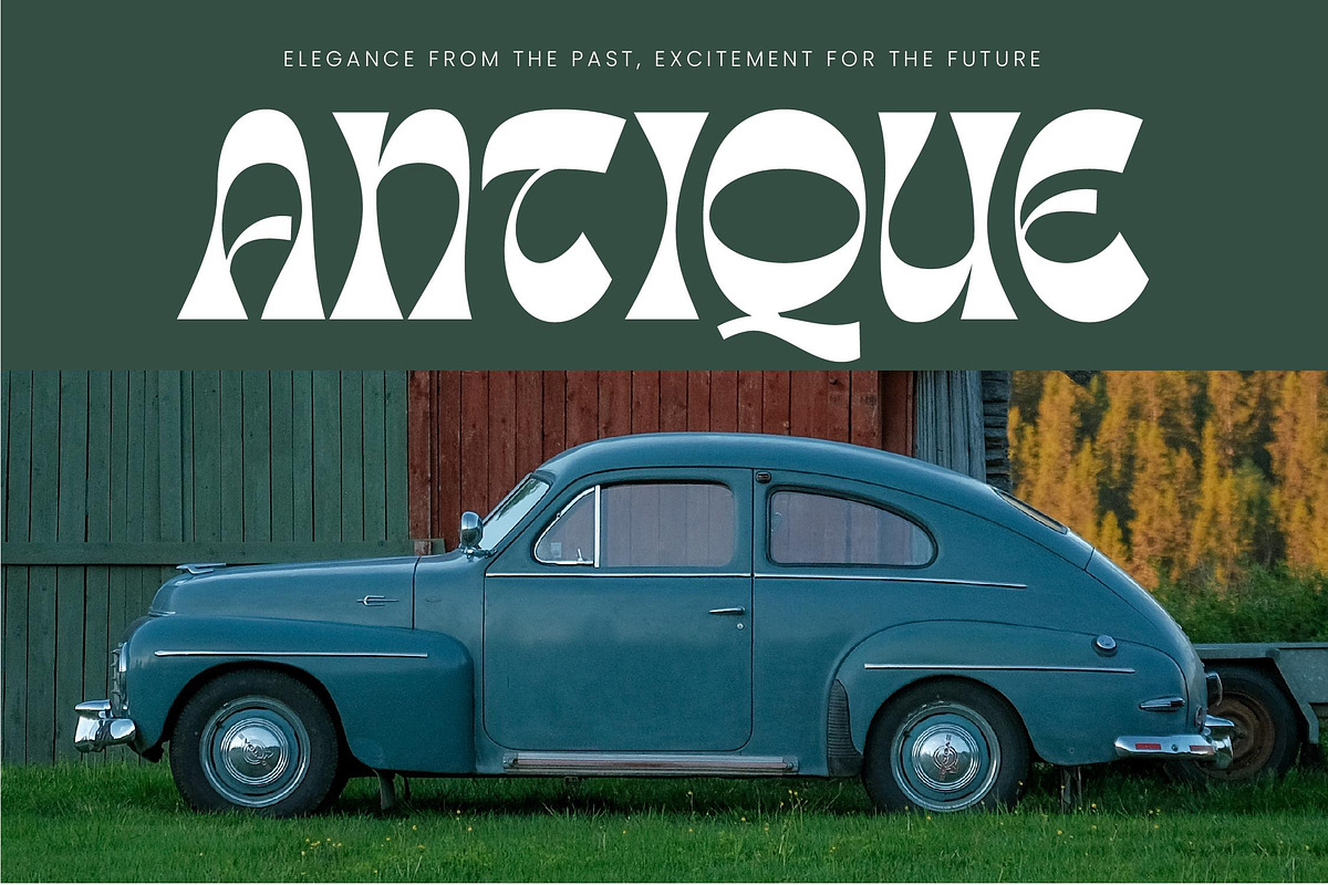 Tanqier Groovy Display Font, a Serif Font by timelesstype.co (Photo 11 of 20)