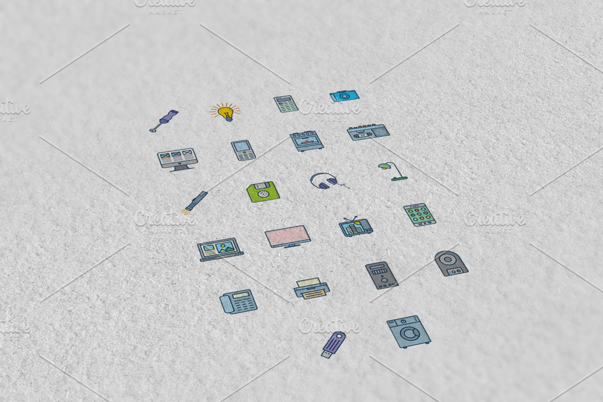 22 Amazing Appliances Icons, an Icon by Babic Goran (Photo 2 of 2)