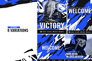 E- Sports Social Media Templates, a Social Media Template by Creathift (Thumbnail 6 of 7)