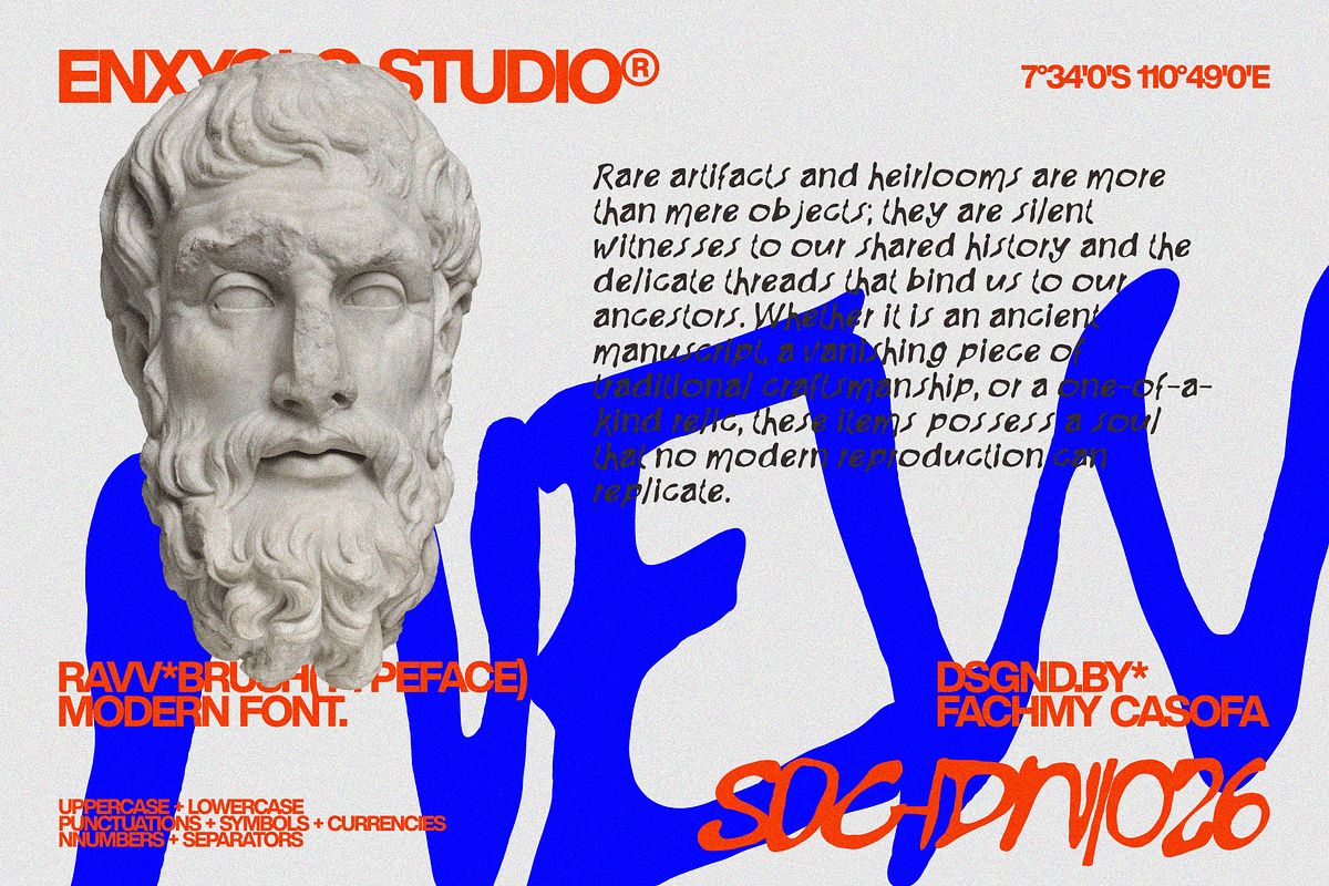 GOWAK — Raw Font, a Handwritten Font by Enxyclo Studio (Photo 6 of 14)