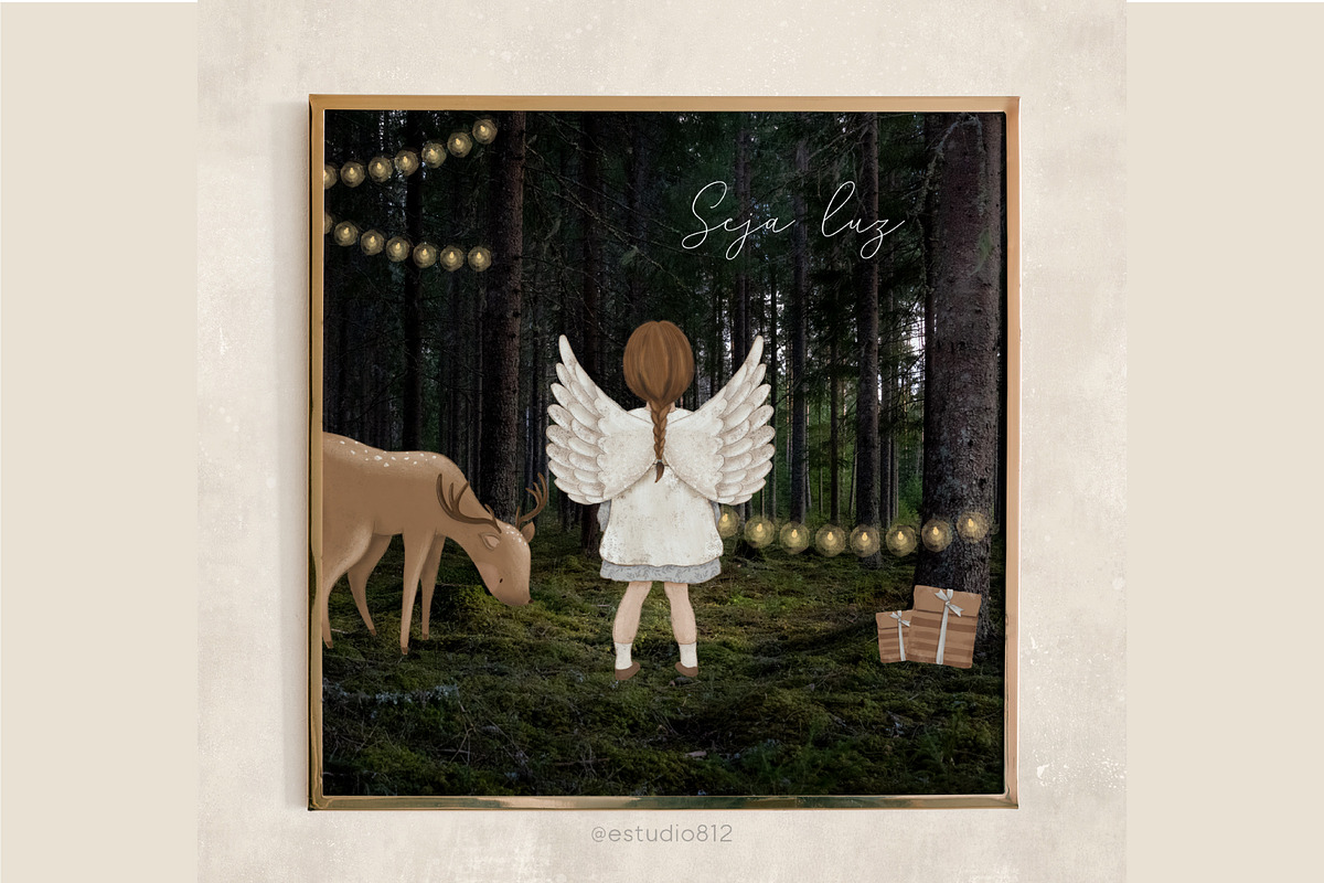 Vintage Christmas, a Decorative Illustration by Estudio 812 (Photo 7 of 7)