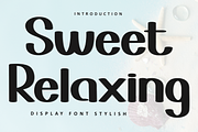 Sweet Relaxing, a Script Font by FreshTypeINK (Thumbnail 1 of 8)