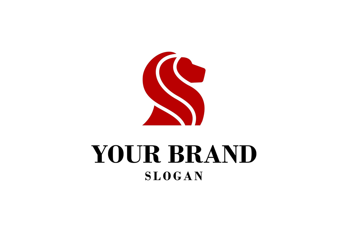 Red Lion Head Logo, a Branding & Logo Template by ika trisiana