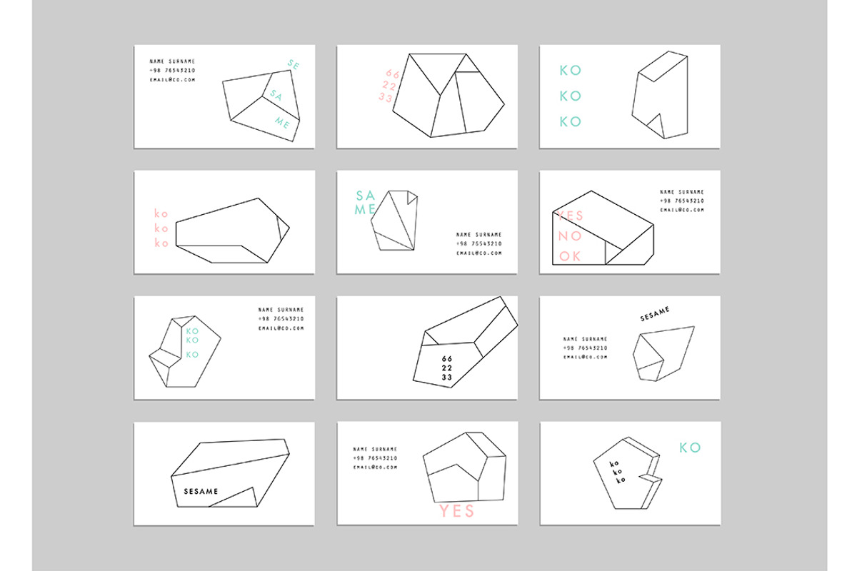 Geometric Logos Pack, a Branding & Logo Template by Lera Efremova (Photo 6 of 6)