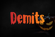 Demits, a Font by da_only_aan (Thumbnail 2 of 6)