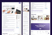 Paynext - Fintech Website, an UI Kit Template by peterdraw (Thumbnail 5 of 7)