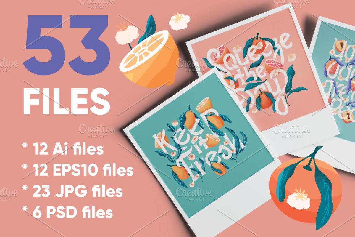 Patterns & Lettering - 53 files, a Pattern Graphic by Blue Lela Design (Photo 18 of 18)