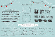 Merry Christmas - holiday kit, a Decorative Illustration by UTM Studio (Thumbnail 8 of 13)