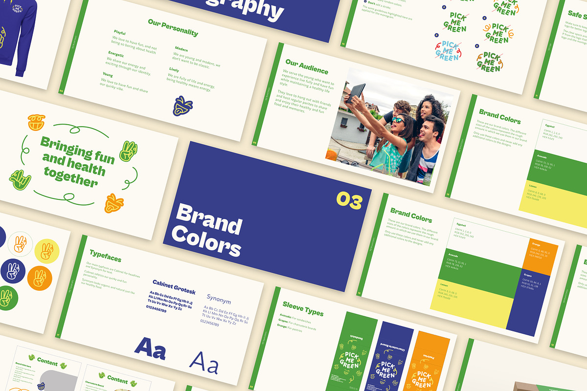 PickMeGreen - Brand Guidelines, a Branding & Logo Template by Hamdi Designs (Photo 3 of 10)
