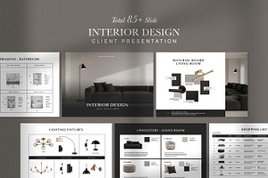 Interior Design Presentation Templat