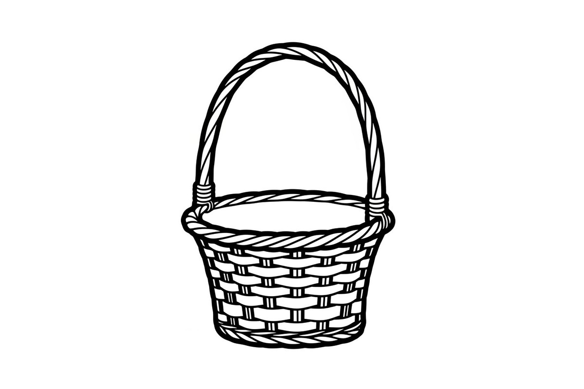 50 Woven Basket Vector Bundle, an Illustration by Designs_River (Photo 12 of 51)