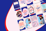Bold Canva Instagram Story Templates, a Social Media Template by Kurly Creative (Thumbnail 6 of 11)