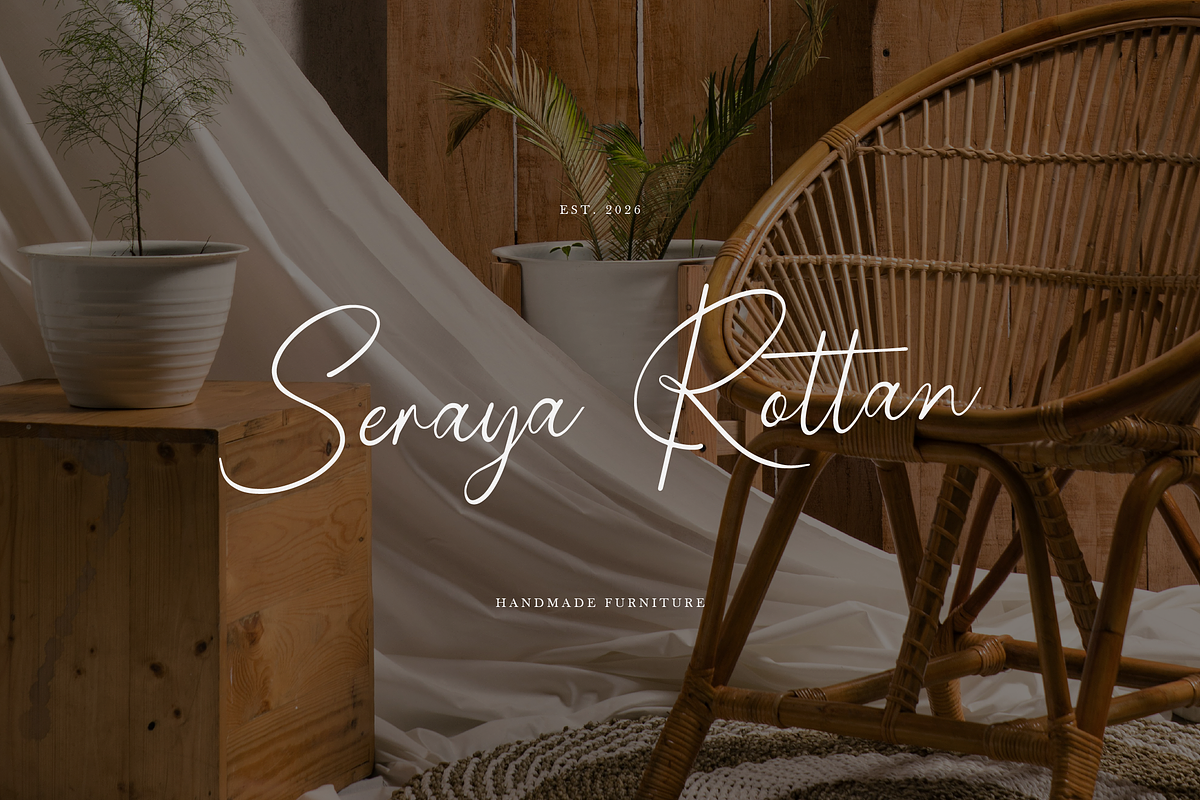 Pensthary | Classic Signature Script, a Script Font by gracetype_studio (Photo 3 of 12)
