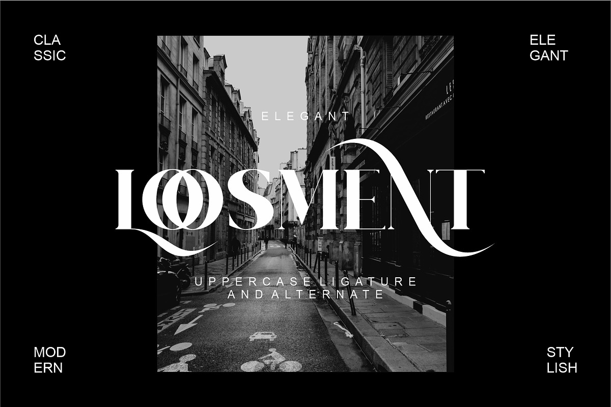 LOVANO Elegant Serif Typeface, a Serif Font by Alfinart (Photo 4 of 8)