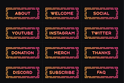 Roundy | 18 Twitch Panels, a Social Media Template by SageDsgn (Thumbnail 2 of 6)