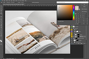 Hardcover Photo Book Mockup 03, a Print Template by Mockups by Carlos Viloria (Thumbnail 5 of 5)