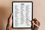 2025 Digital That Girl Planner Canva, a Stationery Template by Mustafiz (Thumbnail 2 of 15)