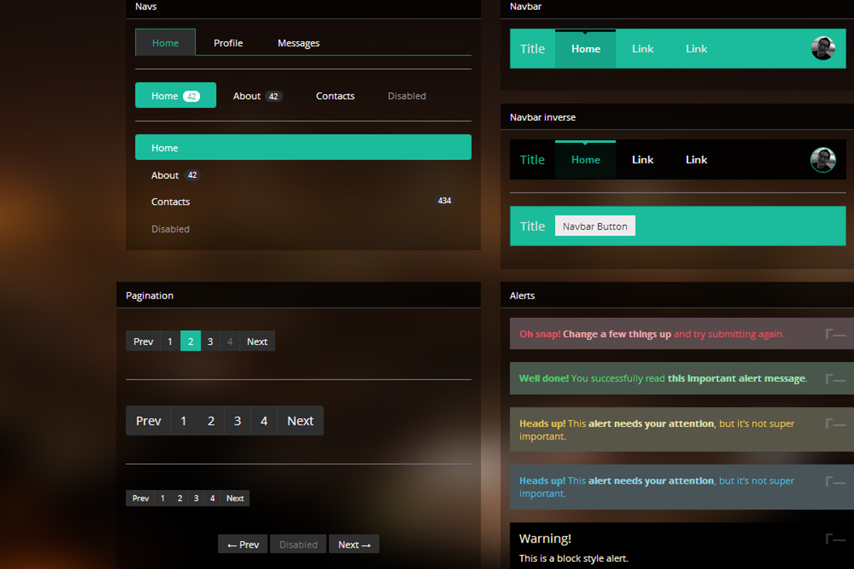 Bootstrap 3.0.! theme GlossyFlat, a Bootstrap Template by Bootstraptor (Photo 3 of 5)