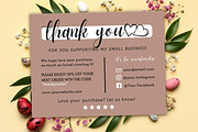 Thank You Card For Small Business #1, a Flyer Template by Oskar Wantopi (Thumbnail 11 of 12)