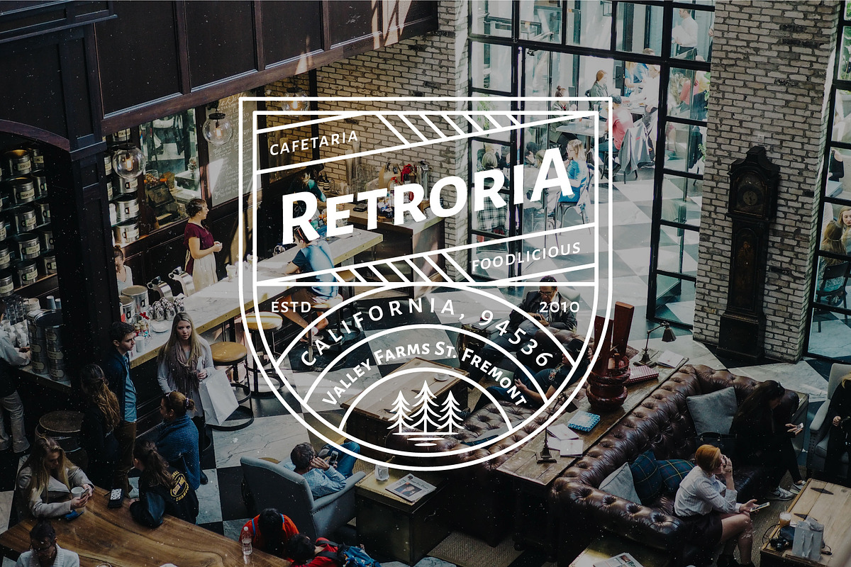 5 Vintage Badge Logos Vol 01 Part 1, a Branding & Logo Template by Wortfice (Photo 8 of 8)