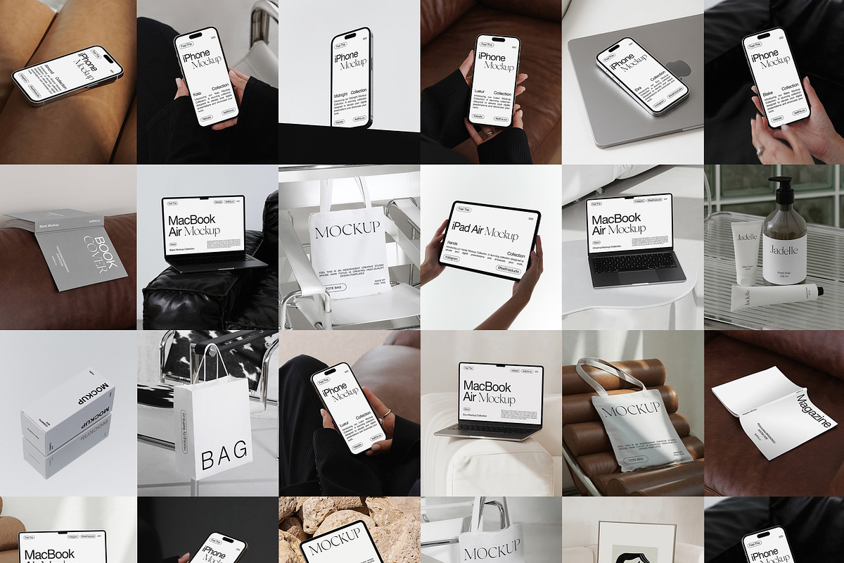 ALL MOCKUPS BUNDLE | 1000+ Mockups, an iPhone Mockup by Feel This (Photo 17 of 17)
