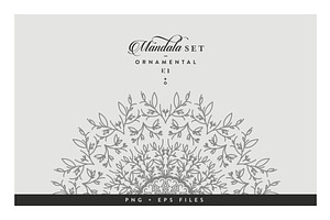 Mandala Set // Ornamental V.1