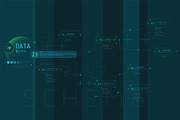 HUD Pro Infographic Elements, an Object Graphic by ConceptCafe (Thumbnail 8 of 30)