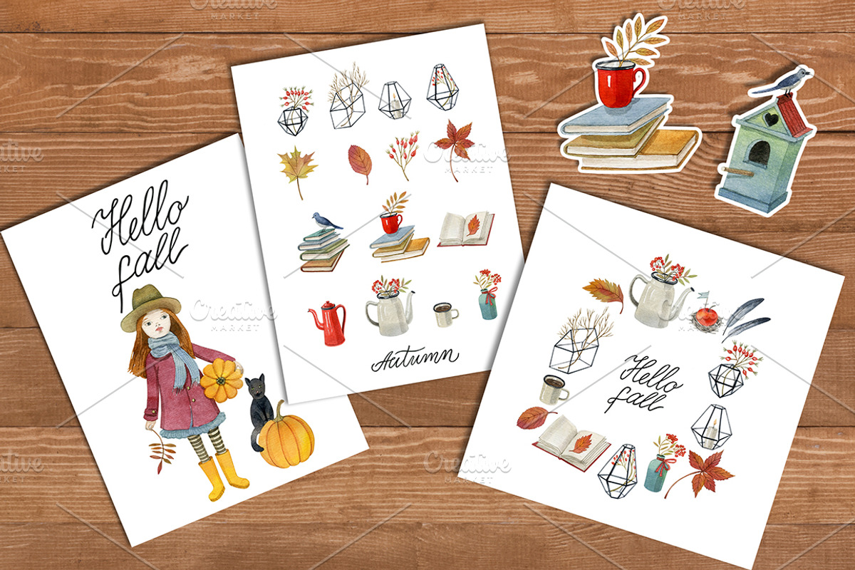 Autumn, an Illustration by Watercolor life (Photo 3 of 6)